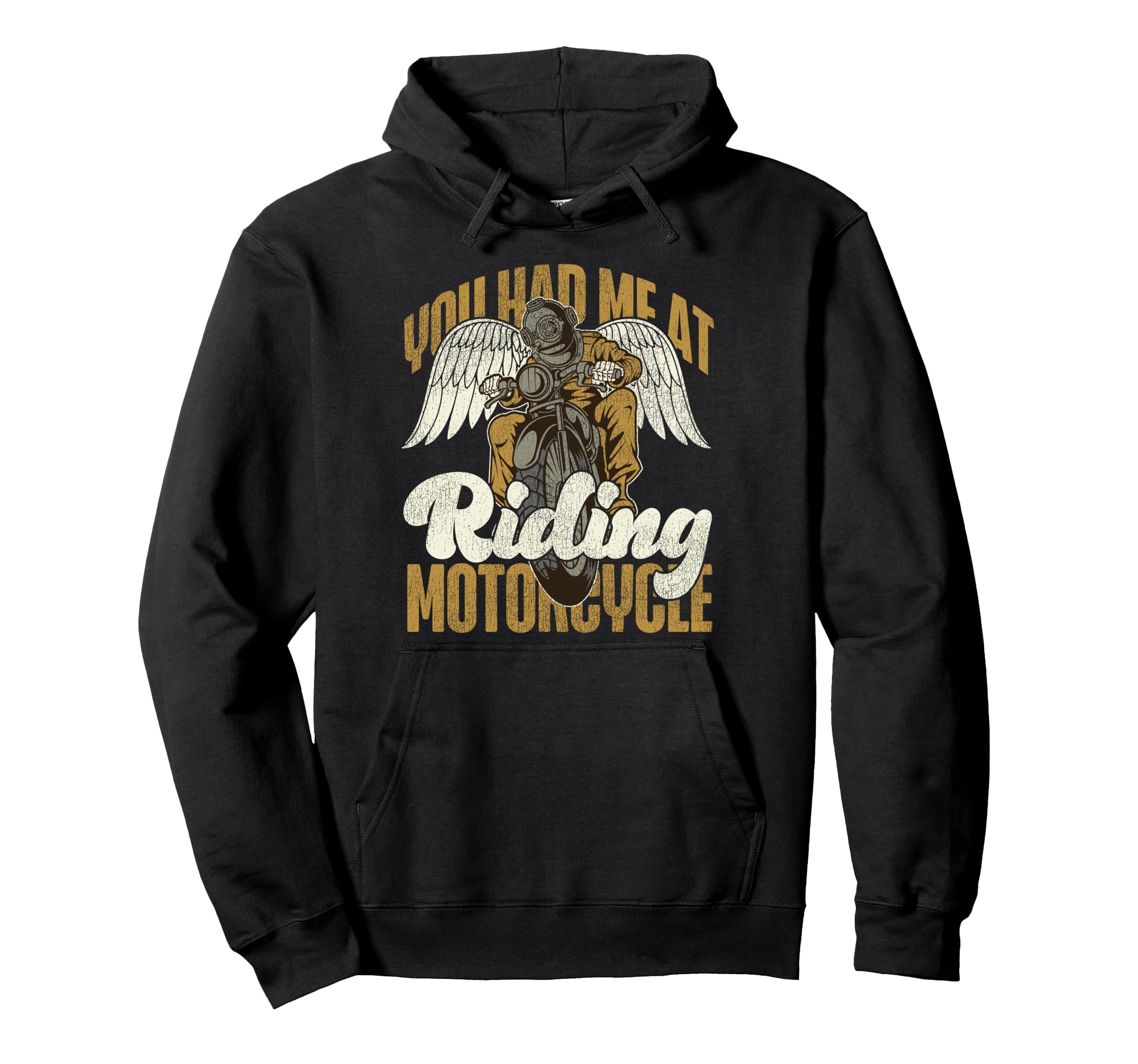 Motorcycle Biker Female You Had Me Riding Hoodie - Streetwear Style Unisex - T-Shirt, Sweatshirt, Hoodie