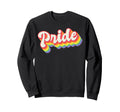 Pride Art Rainbow Aesthetics Sweatshirt - Aesthetic Graphic Men Women - T-Shirt, Sweatshirt, Hoodie