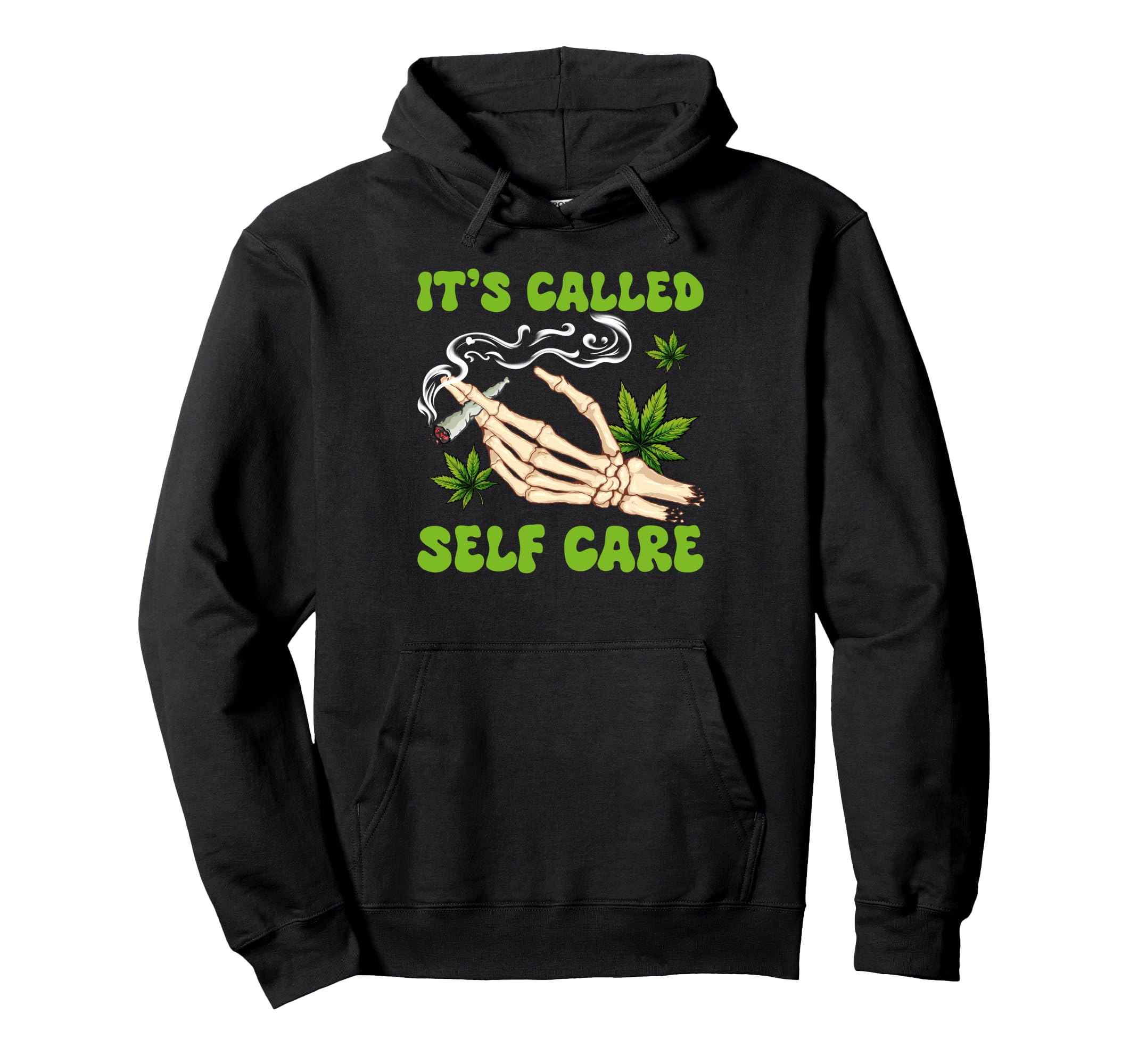 Cannabis Weed Smoking Stoner Babe Hoodie - Casual Everyday Wear Men Women - T-Shirt, Sweatshirt, Hoodie