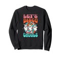 Lets Disco Ghouls Coquette Ghosts Sweatshirt - Custom Art Print Men Women - T-Shirt, Sweatshirt, Hoodie
