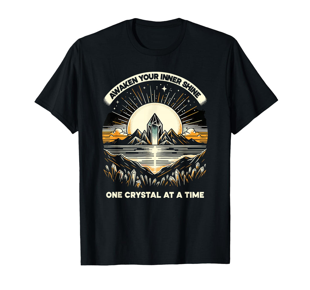 Funny Crystal Healing Crystals And T-Shirt - Custom Art Print Men Women - T-Shirt, Sweatshirt, Hoodie