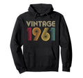 1961 65Th Birthday 65 Years Old Hoodie - Custom Art Print Men Women - T-Shirt, Sweatshirt, Hoodie