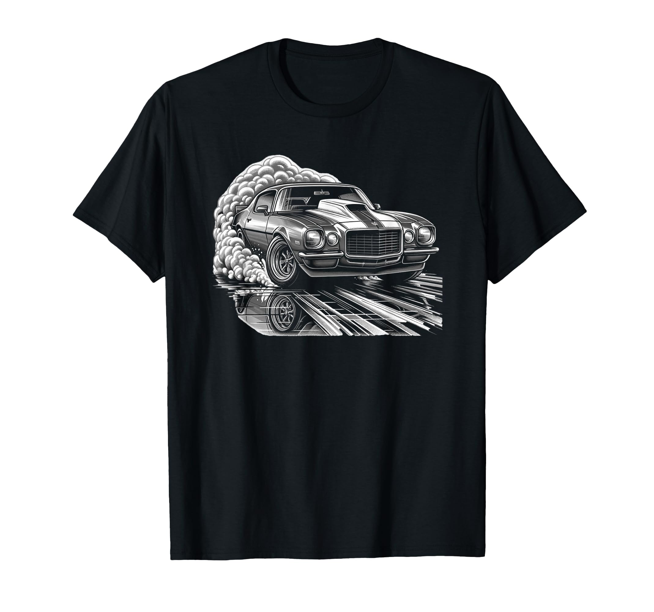American Muscle Car 60S 70S Car Lover T-Shirt - Casual Everyday Wear Unisex - T-Shirt, Sweatshirt, Hoodie
