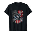 Motorcycle Patriotic Gift Hoodie - Fun Novelty Design for Adults - T-Shirt, Sweatshirt, Hoodie