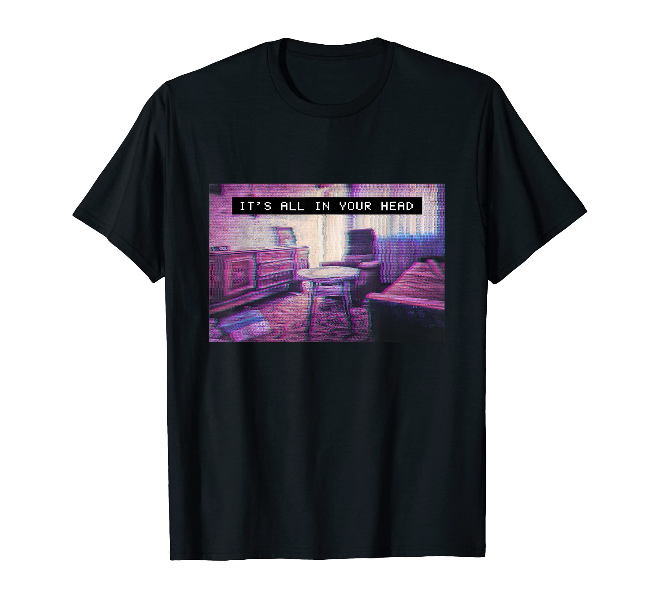 Vaporwave Aesthetic 80S Synthwave Its All T-Shirt - Unique Graphic Unisex - T-Shirt, Sweatshirt, Hoodie