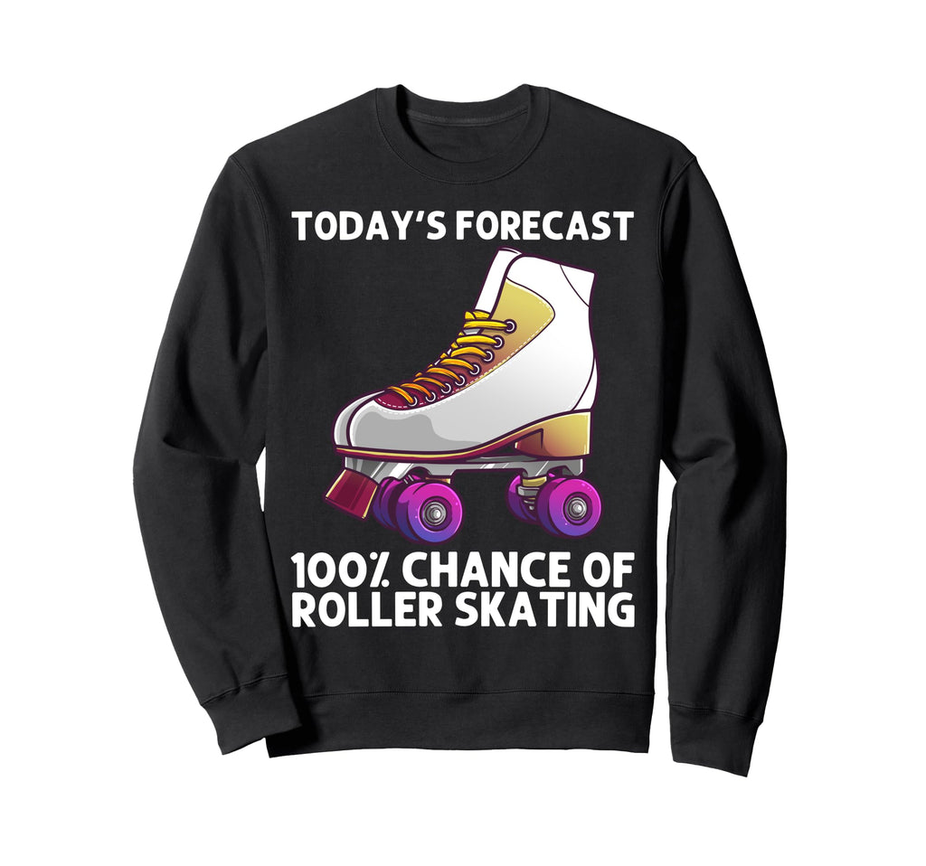 Roller Skating Roller Skater Skate Sweatshirt - Custom Art Print for Adults - T-Shirt, Sweatshirt, Hoodie