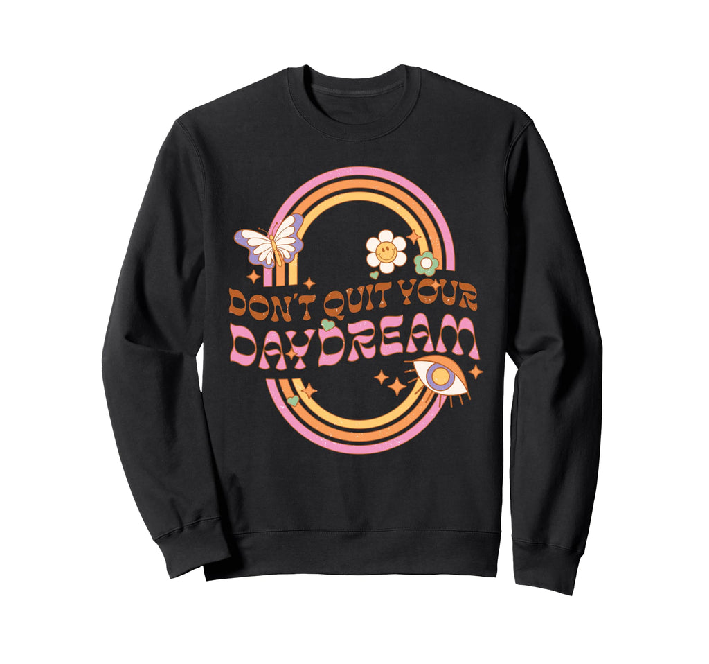 Rainbow Daisy Daydream Sweatshirt - Novelty Apparel Men Women - T-Shirt, Sweatshirt, Hoodie