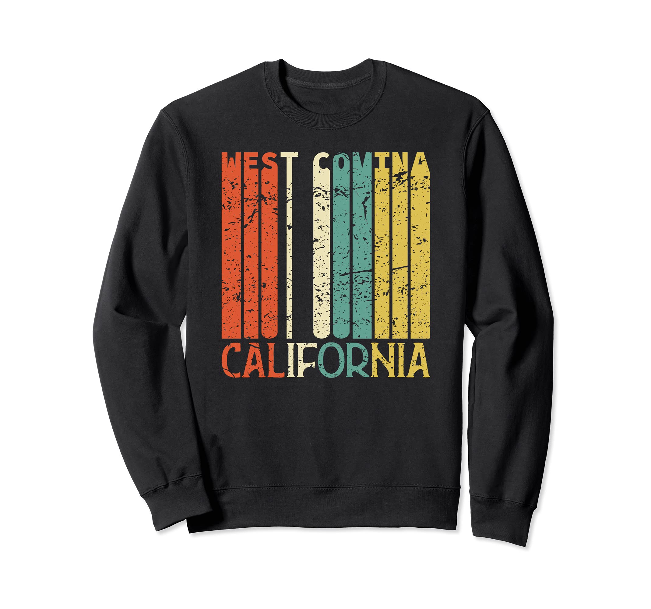 West Covina Residents State Sweatshirt - Minimalist Print Men Women - T-Shirt, Sweatshirt, Hoodie