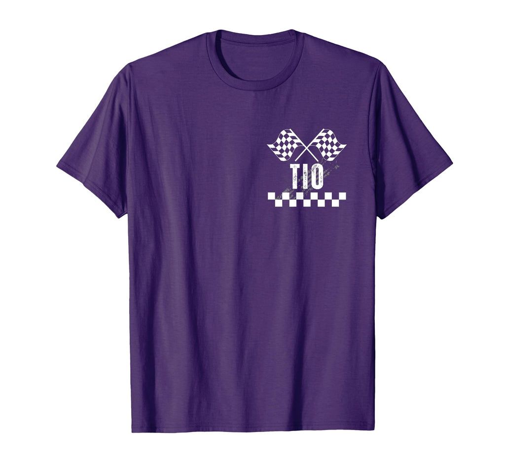 Racing Birthday Party Car Pit Crew Tio T-Shirt - Aesthetic Graphic Unisex - T-Shirt, Sweatshirt, Hoodie