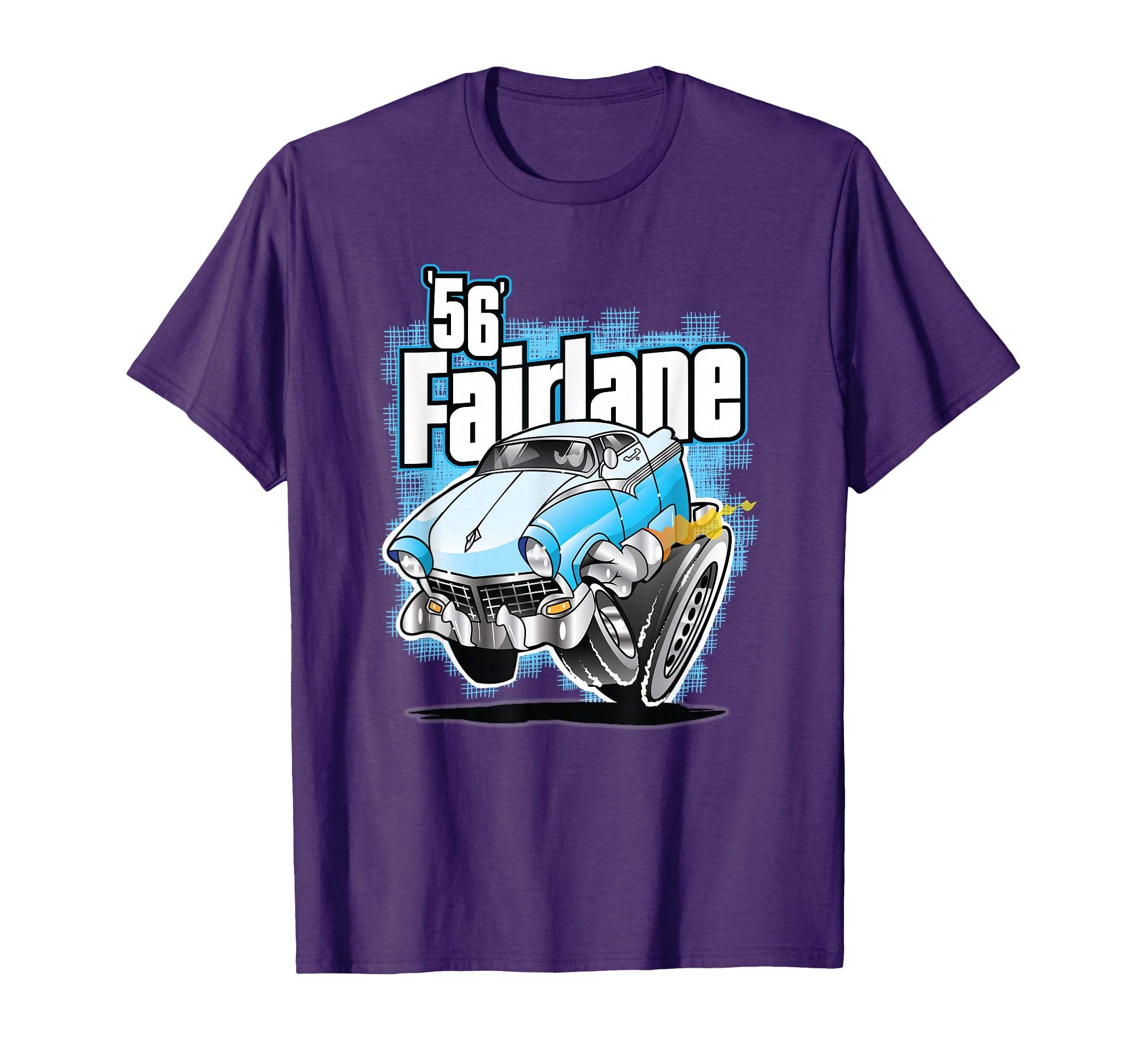 Hot Rod Cars And Truck Tees 1956 T-Shirt - Fun Novelty Design for Adults - T-Shirt, Sweatshirt, Hoodie