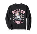 Roller Skater 70S 80S 90S Roller Sweatshirt - Aesthetic Graphic Men Women - T-Shirt, Sweatshirt, Hoodie