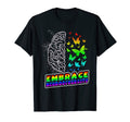 Embrace Neurodiversity Autism Adhd T-Shirt - Fun Novelty Design for Adults - T-Shirt, Sweatshirt, Hoodie