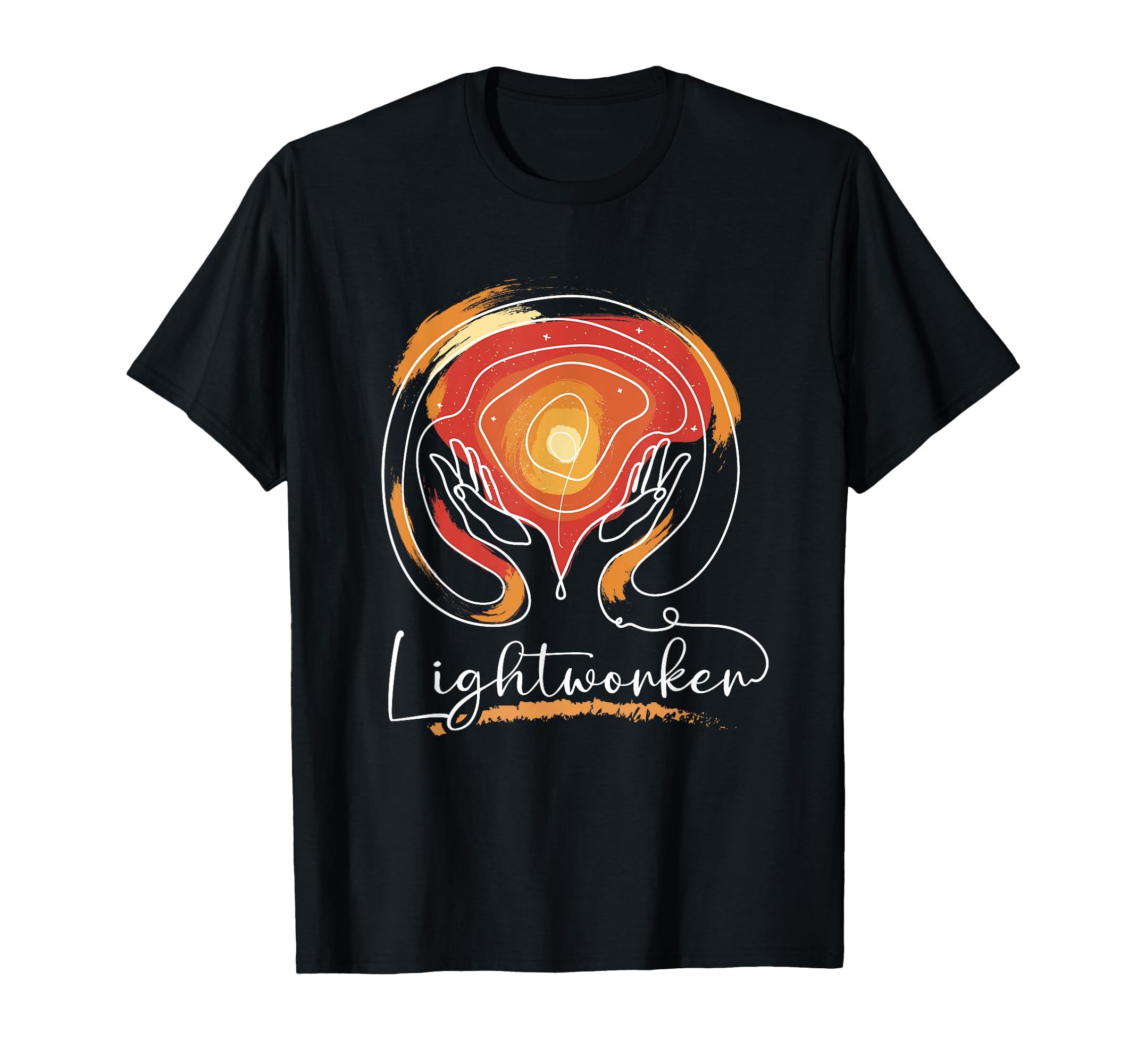 Energy Chakra Holistic Healing Hands T-Shirt - Custom Art Print Unisex - T-Shirt, Sweatshirt, Hoodie