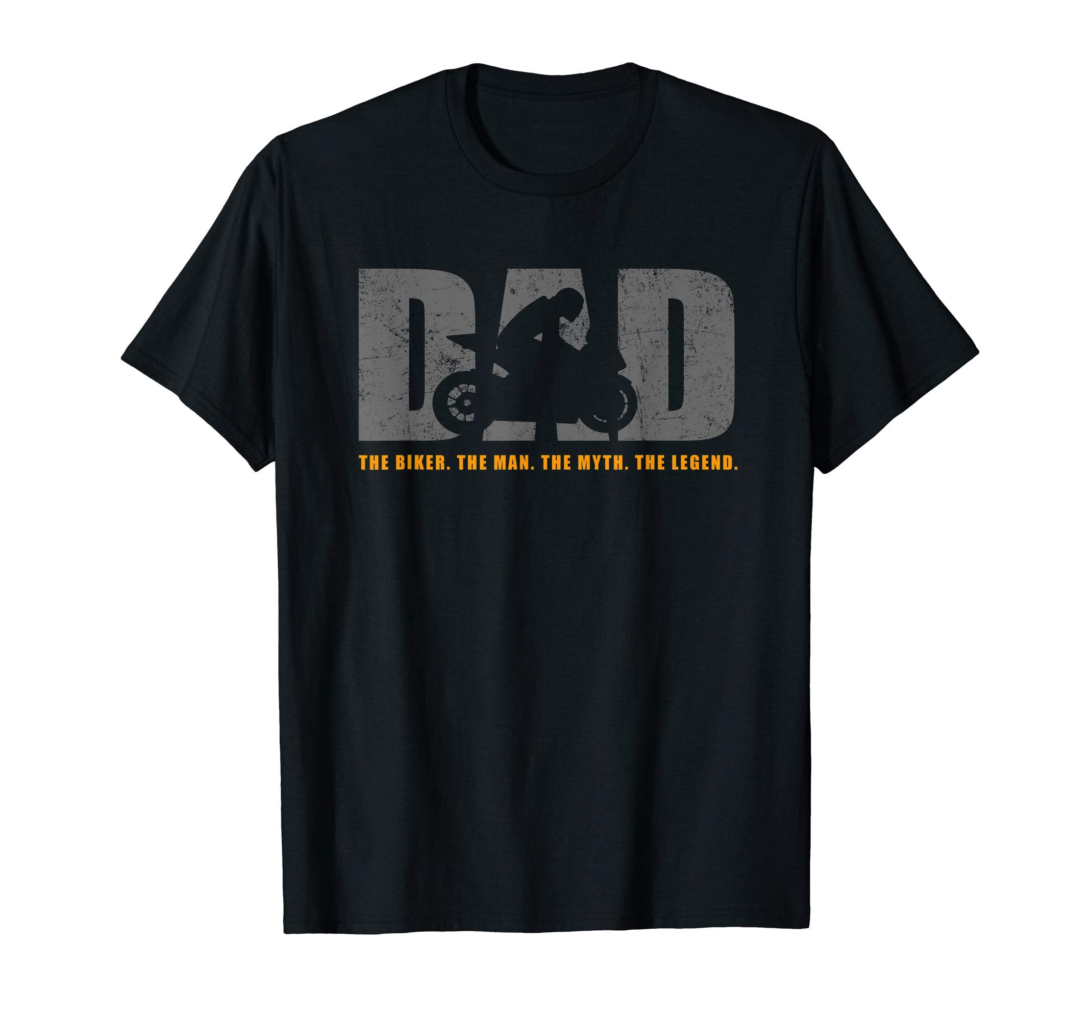 Mens Motorcycle Biker Dads T-Shirt - Fun Novelty Design for Adults - T-Shirt, Sweatshirt, Hoodie