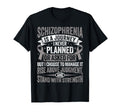 Schizophrenia Warrior Schizophrenic T-Shirt - Minimalist Print for Adults - T-Shirt, Sweatshirt, Hoodie