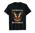 Antisocial Butterfly Gift Sweatshirt - Streetwear Style for Adults - T-Shirt, Sweatshirt, Hoodie