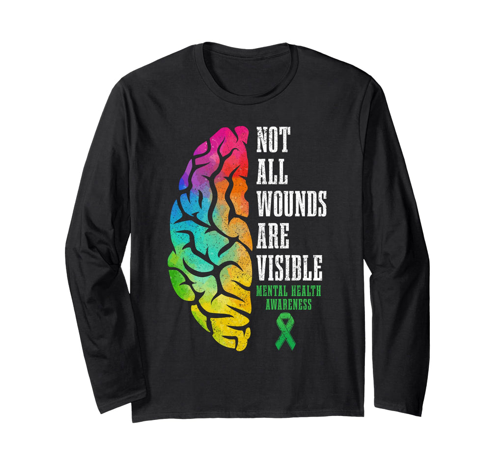 Mental Health Awareness Matters Not All T-Shirt - Streetwear Style Unisex - T-Shirt, Sweatshirt, Hoodie