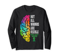 Mental Health Awareness Matters Not All T-Shirt - Streetwear Style Unisex - T-Shirt, Sweatshirt, Hoodie
