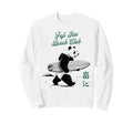 Fuji San Beach Club Surfing Panda Sweatshirt - Graphic Print for Adults - T-Shirt, Sweatshirt, Hoodie