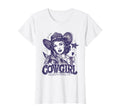 Cowgirl Western Country Rodeo Cow T-Shirt - Trendy Graphic for Adults - T-Shirt, Sweatshirt, Hoodie