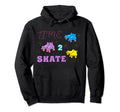 Funny Rollerskating Roller Skating Roller Hoodie - Unique Graphic Unisex - T-Shirt, Sweatshirt, Hoodie