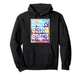 Care Self Club Positive Message Hoodie - Novelty Apparel Unisex - T-Shirt, Sweatshirt, Hoodie