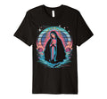 Catholic Gift Outrun Retrowave Vaporwave T-Shirt - Novelty Apparel Unisex - T-Shirt, Sweatshirt, Hoodie