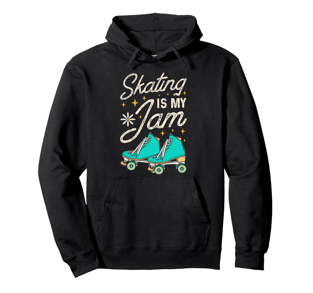 Roller Skating Skate 1970S Skating Is My Hoodie - Novelty Apparel Unisex - T-Shirt, Sweatshirt, Hoodie