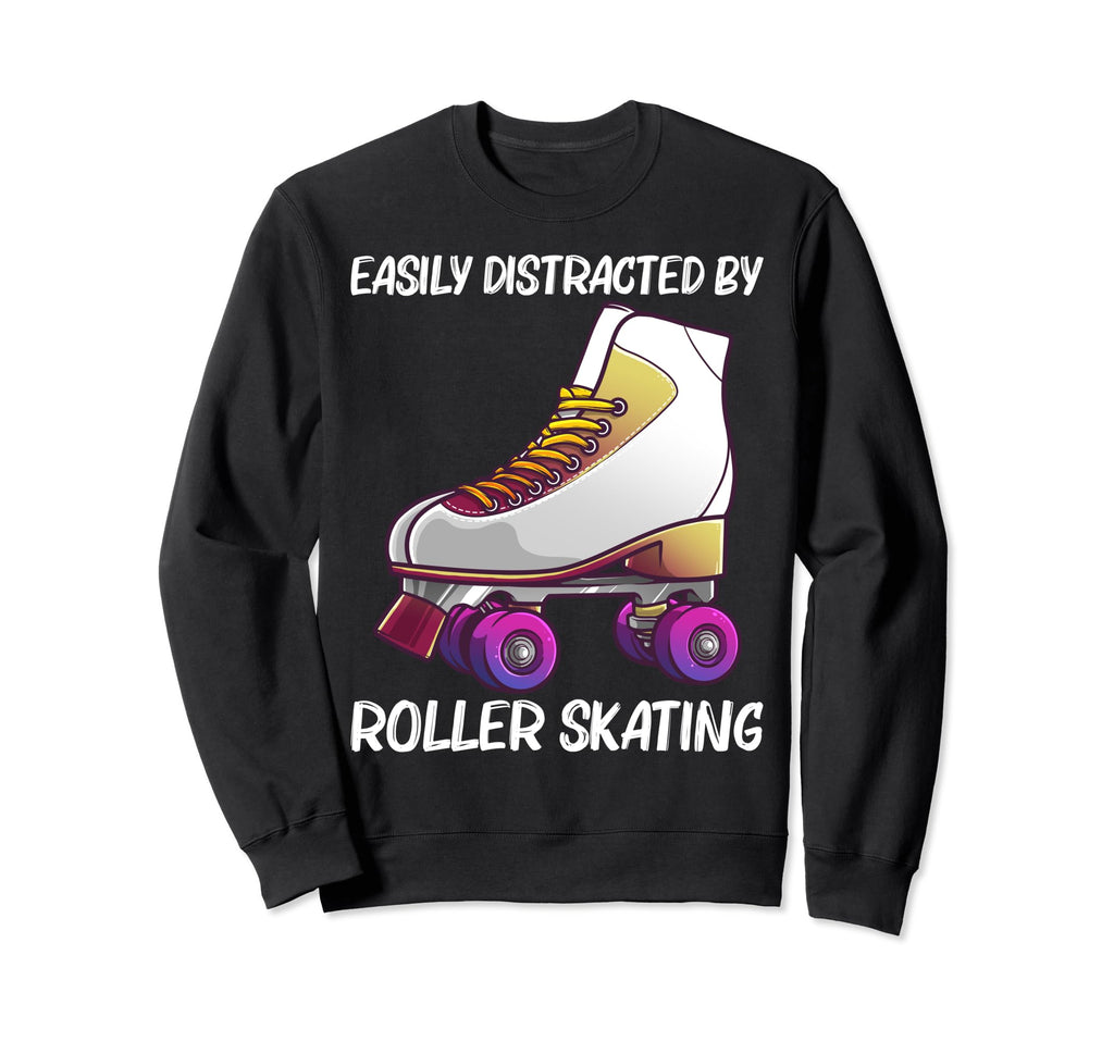 Roller Skating Roller Skater Skate Sweatshirt - Graphic Print Men Women - T-Shirt, Sweatshirt, Hoodie