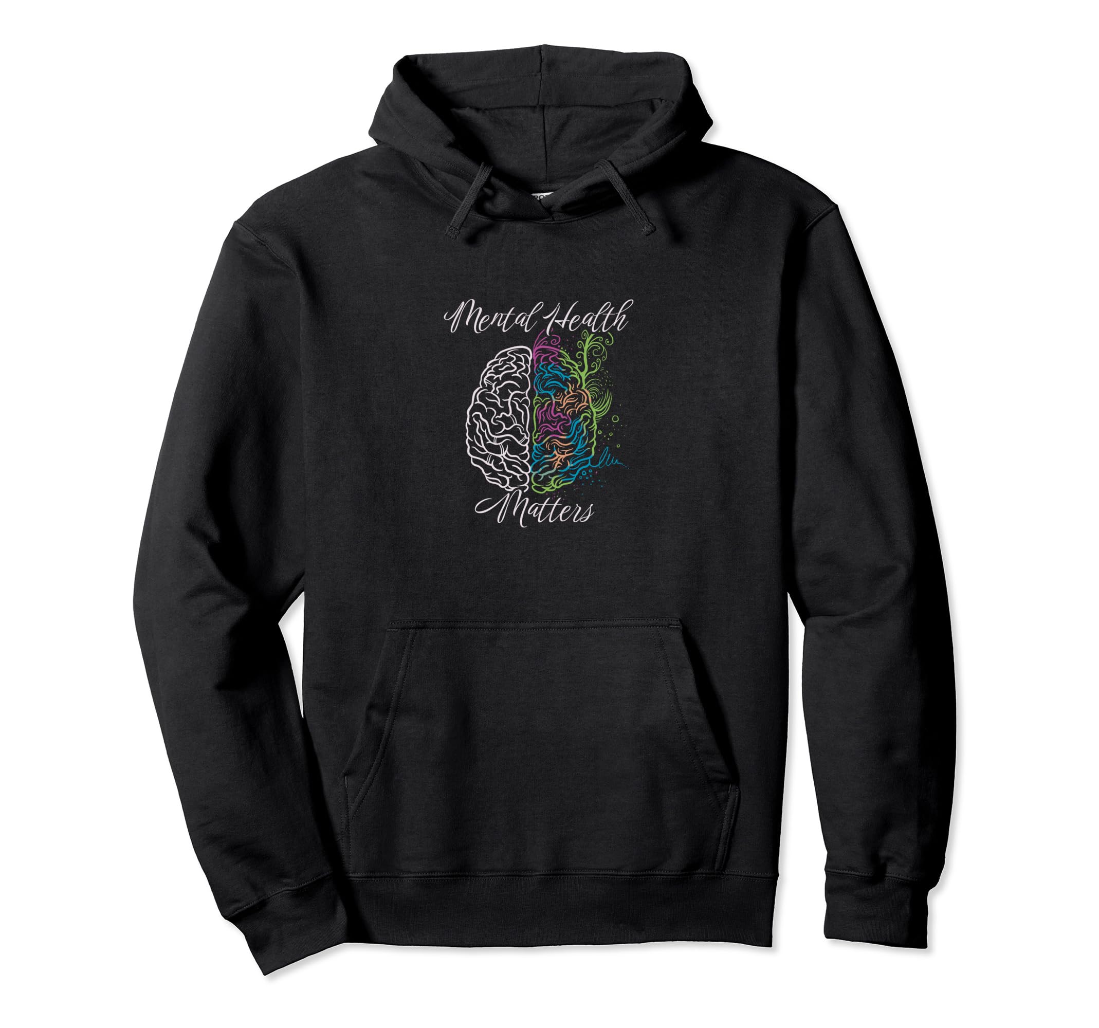 Mental Health Matters Mental Health Hoodie - Novelty Apparel for Adults - T-Shirt, Sweatshirt, Hoodie
