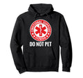 Emotional Support Human Do Not Pet Hoodie - Aesthetic Graphic Men Women - T-Shirt, Sweatshirt, Hoodie