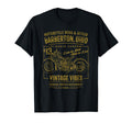 Barberton Oh Usa Distressed Motorcycle T-Shirt - Trendy Graphic for Adults - T-Shirt, Sweatshirt, Hoodie