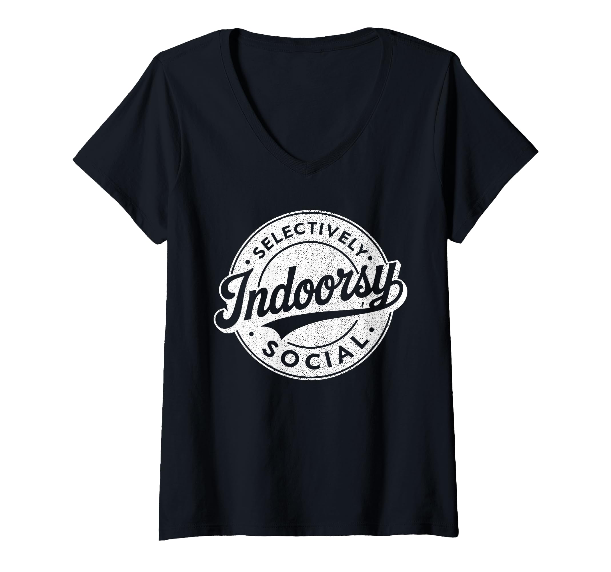 Womens Indoorsy Selectively T-Shirt - Casual Everyday Wear for Adults - T-Shirt, Sweatshirt, Hoodie