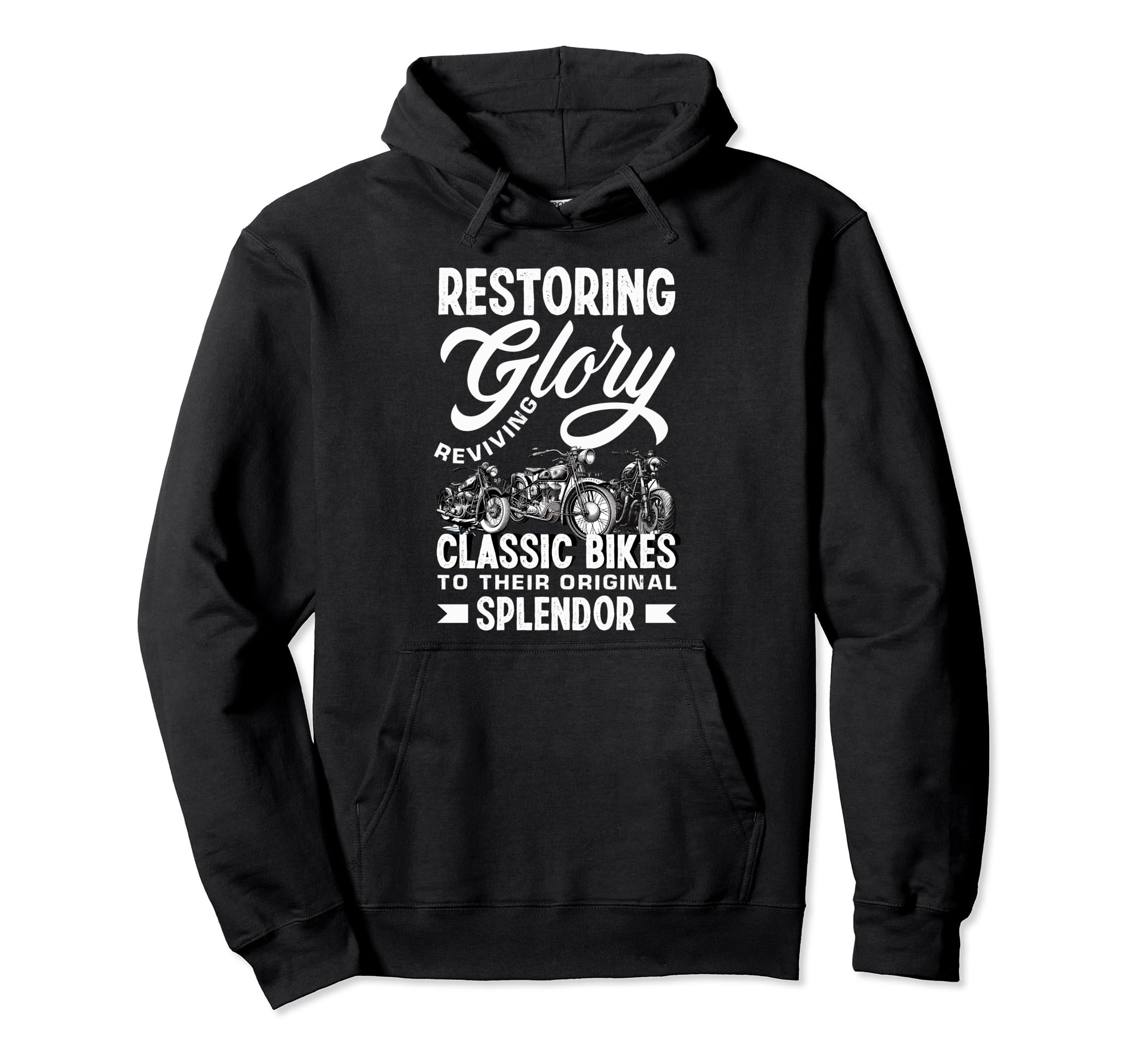 Motorcycle Enthusiast Ride Hoodie - Streetwear Style Men Women - T-Shirt, Sweatshirt, Hoodie