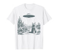 Ufo Cowboy Cat 90S Western Rodeo Wild T-Shirt - Streetwear Style Men Women - T-Shirt, Sweatshirt, Hoodie