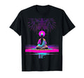 Synthwave Alien Buddha Cyberpunk 80S T-Shirt - Novelty Apparel Men Women - T-Shirt, Sweatshirt, Hoodie