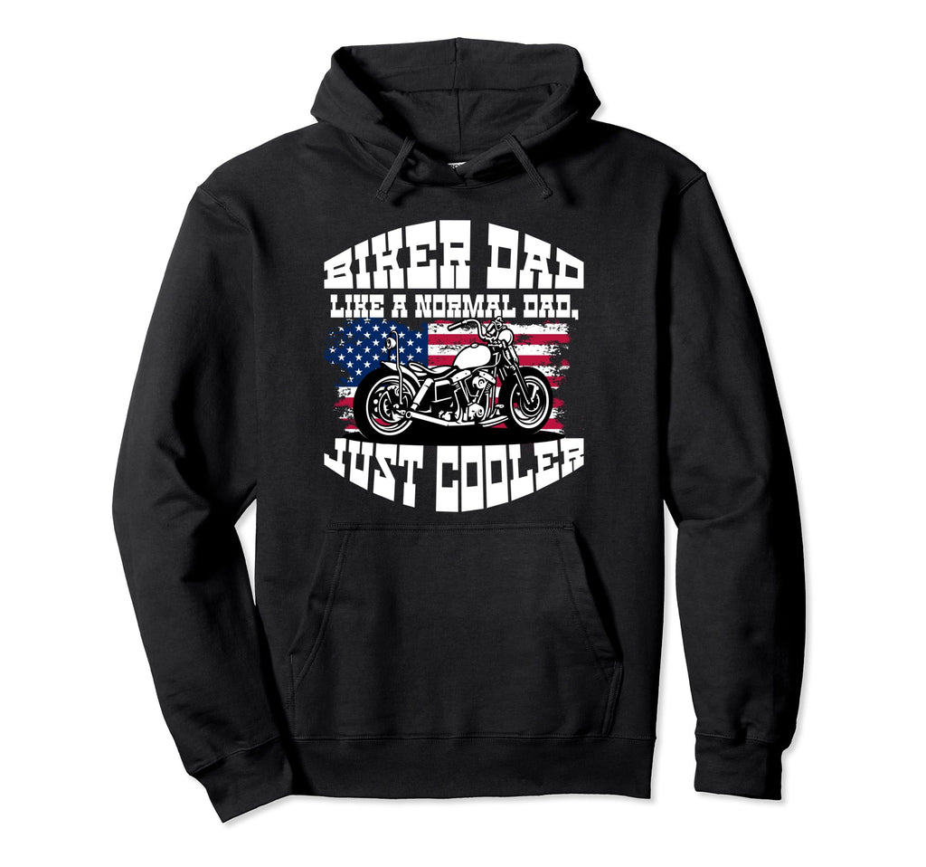 Motorcycle Biker Hoodie - Fun Novelty Design Unisex - T-Shirt, Sweatshirt, Hoodie