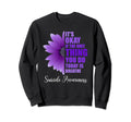 Suicide Prevention Awareness Sweatshirt - Casual Everyday Wear Men Women - T-Shirt, Sweatshirt, Hoodie
