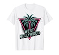 West Hollywood Palm Tree T-Shirt - Unique Graphic Men Women - T-Shirt, Sweatshirt, Hoodie