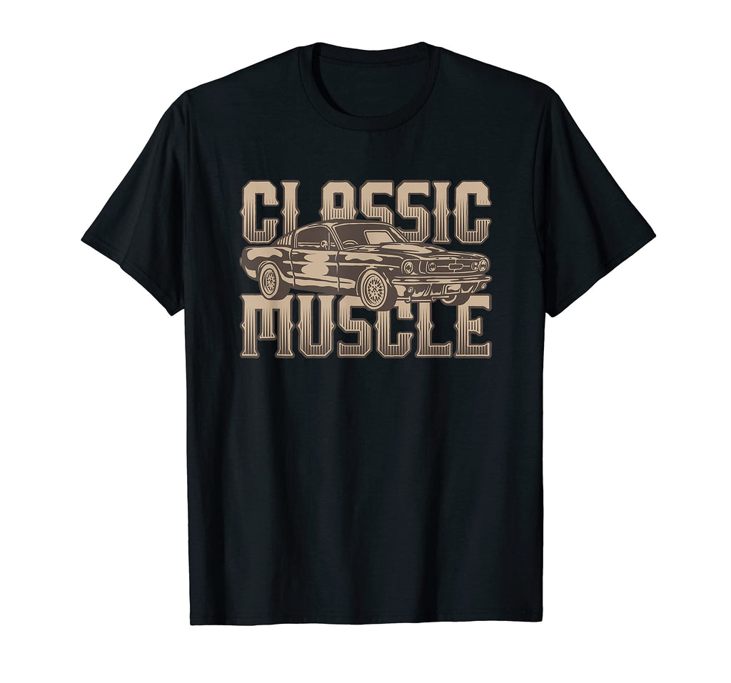 Musclecar Cars American Old Racing Love T-Shirt - Minimalist Print Unisex - T-Shirt, Sweatshirt, Hoodie