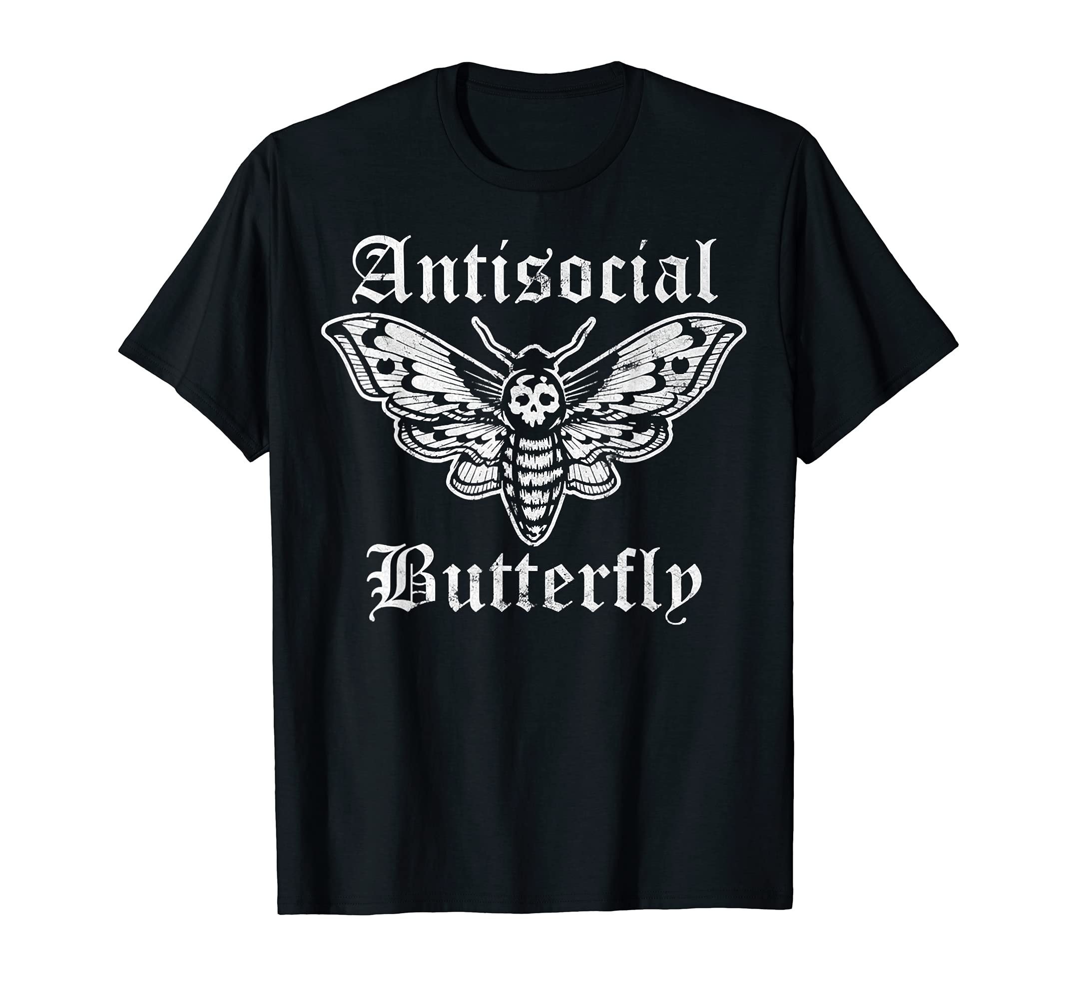 Antisocial Butterfly Introvert T-Shirt - Streetwear Style Men Women - T-Shirt, Sweatshirt, Hoodie