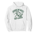 Doing My Best Goat Self Positive Care Hoodie - Custom Art Print for Adults - T-Shirt, Sweatshirt, Hoodie