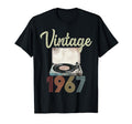 1967 Vinyl Record Player 57Th Birthday T-Shirt - Graphic Print for Adults - T-Shirt, Sweatshirt, Hoodie