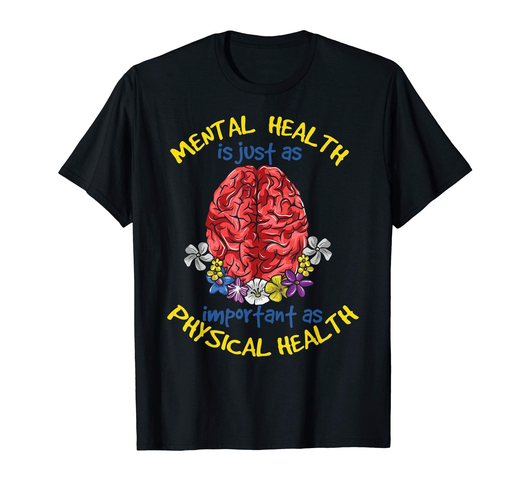 Mental Health Awareness Gift Human T-Shirt - Custom Art Print for Adults - T-Shirt, Sweatshirt, Hoodie