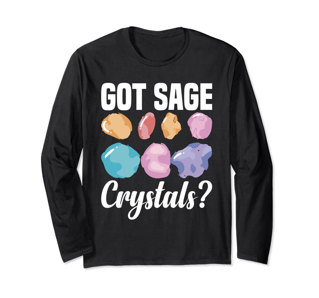 Crystal Healing Sage Crystal Reiki T-Shirt - Graphic Print for Adults - T-Shirt, Sweatshirt, Hoodie