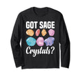 Crystal Healing Sage Crystal Reiki T-Shirt - Graphic Print for Adults - T-Shirt, Sweatshirt, Hoodie