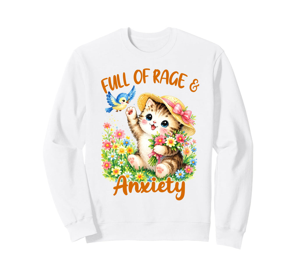 Mental Health Depression Anxiety Sweatshirt - Fun Novelty Design Unisex - T-Shirt, Sweatshirt, Hoodie