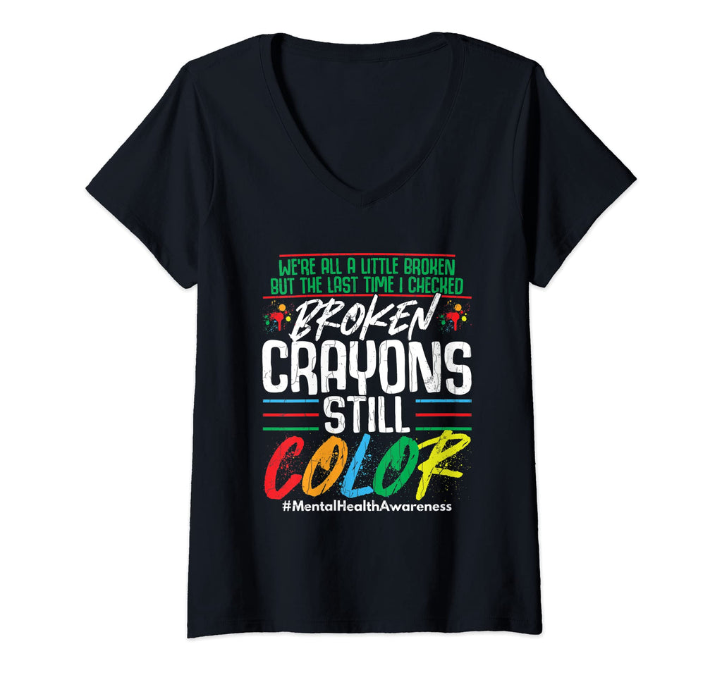 Womens Broken Crayons Still Color T-Shirt - Streetwear Style for Adults - T-Shirt, Sweatshirt, Hoodie