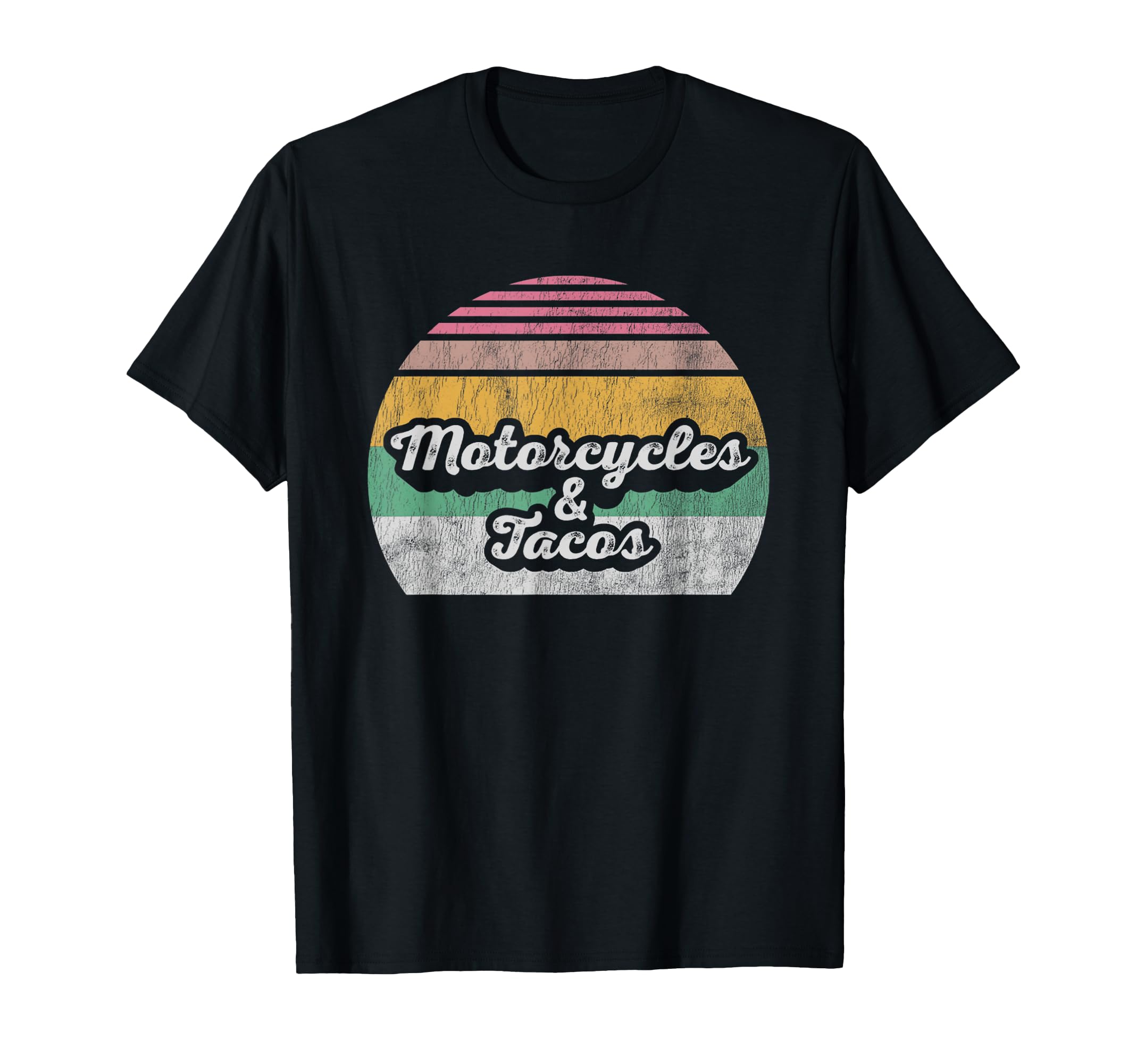 Motorcycles Tacos Sunset T-Shirt - Casual Everyday Wear Unisex - T-Shirt, Sweatshirt, Hoodie