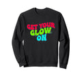Party 90S Groovy Aesthetic Sweatshirt - Graphic Print Men Women - T-Shirt, Sweatshirt, Hoodie